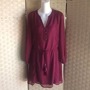 Womens NWOT entro Midi Dress Size M